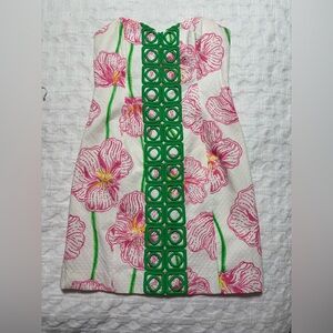 Lilly Pulitzer Strapless Dress Size 8